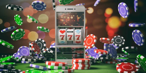 Hacksaw Gaming slot interface on mobile phone showing game controls and balance display